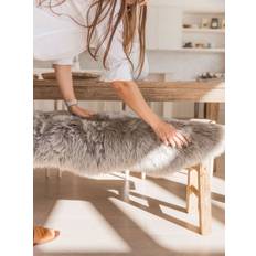 Naturally Sheepskins Naturally Sheepskins Light Grey Quad Sheepskin Rug