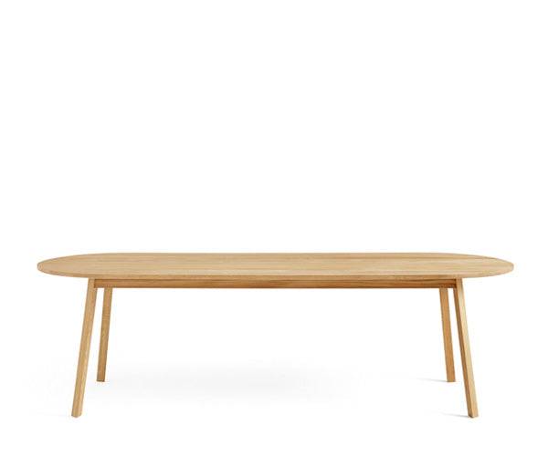 Hay Triangle Leg Table 200x85 cm. - Mat Lakeret Eg