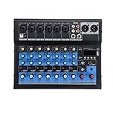 Live Sound Mixer 8 Channel Professional Bluetooth Live Studio Audio Mixer Power Mixer Förstärkare Live Stage USB Mixer