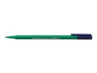 (ComputerSalg) STAEDTLER triplus color - Fiberspetspenna - grön - vattenbaserat bläck - 1 mm