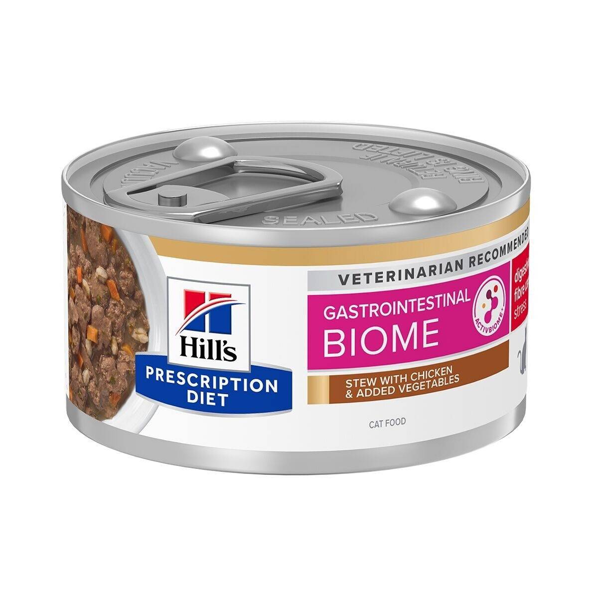 Hill's Prescription Diet Gastrointestinal Biome Stress Stew Chicken & vegetables 82 g