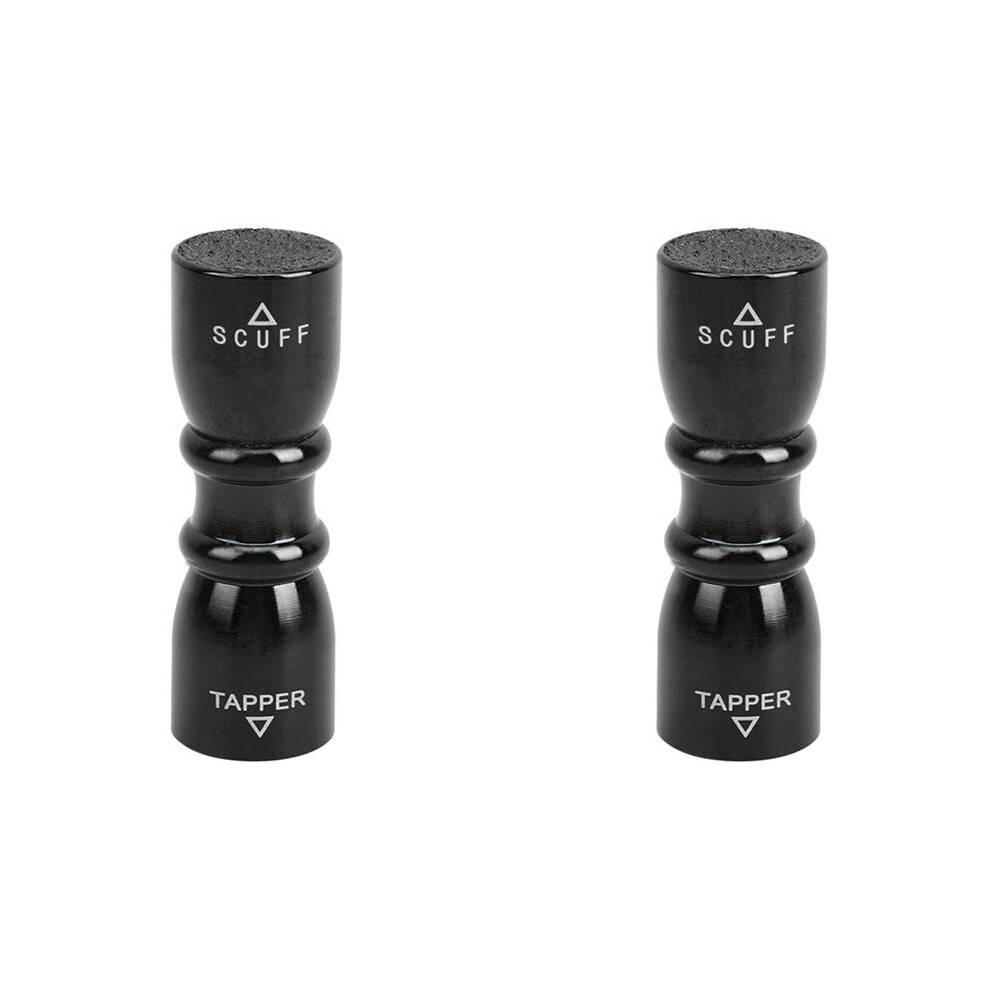 2X Snooker Pool Cue Tip,Billiard Pool Stick Tip with 3 in 1 Billiard Pool Cue Accessories Tool,Scuffer