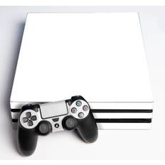 Ps4 solid vit playstation 4 klistermärken