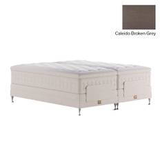 Mattsons Beds Lotus Ställbar Säng 105x210 Grå - Caleido Broken Grey (105x210)