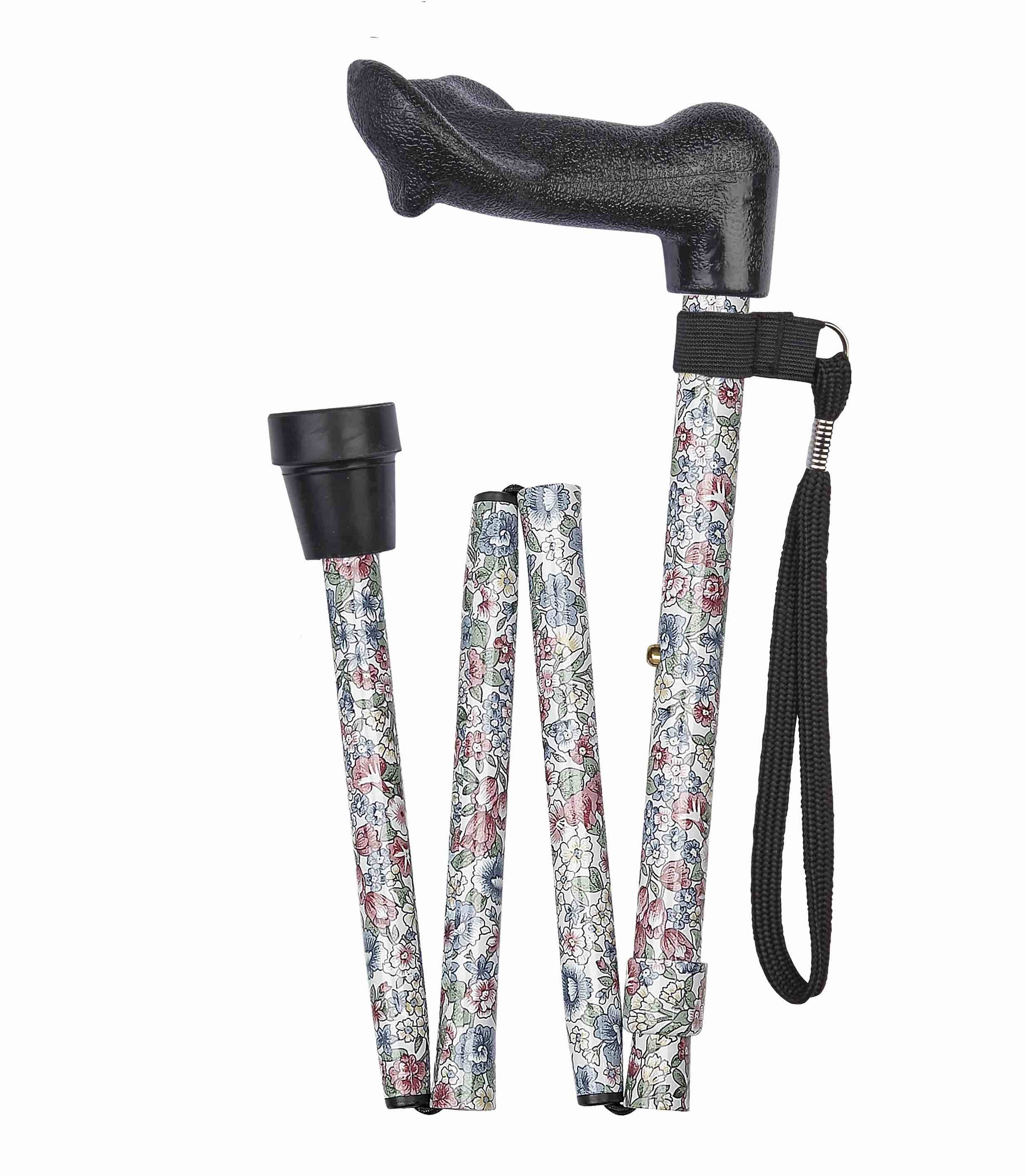 Stok Floral højre/lav, højdejusterbar
