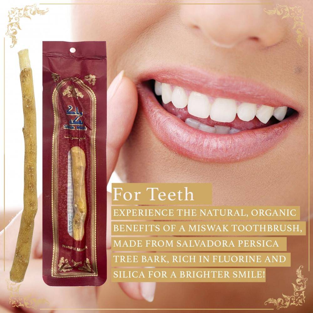Handgjord 100% Naturlig Miswak Gren Tandborste Traditionell Premium Kvalitet Tandborste Pinne Vänlig Gåva För Familjen Plastfri
