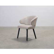 Richmond Interiors Indigo sammetsstol beige