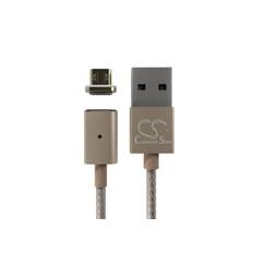 Magnetisk Micro USB kabel 1.2m til Android mobiler