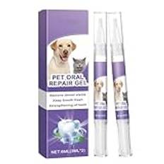 Pet Oral Repair Gel | Pet Oral Hygiene Gel | Dog Toothpaste | Dog Teeth Dirt Remover | Dog Teeth Fresheners Remover | Oral Cleaning Breath and Smell | Pet Breath Gel Care Cleaner for Pets