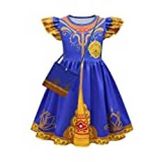 Seaehey Mira-kostym, blå, mira, detektiv, prinsesskostym, kaxig, kunglig detektiv, cosplay, klänning, detektiv, spionkostym, halloween, karneval, tecknad outfit, BLÅ, M