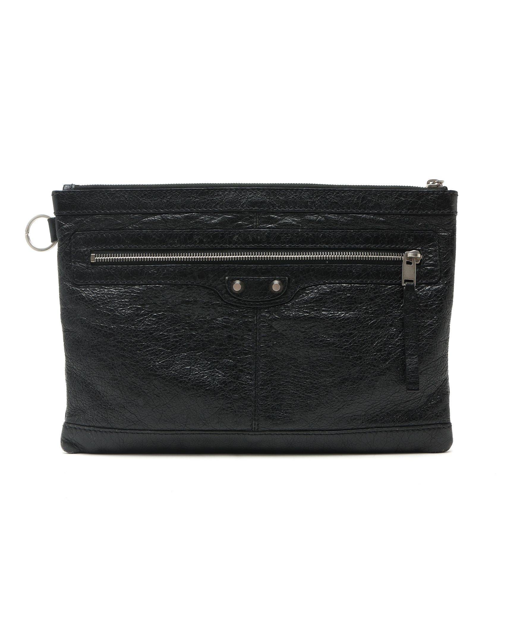 Balenciaga Classic City Clutch Bag - Black (One Size)