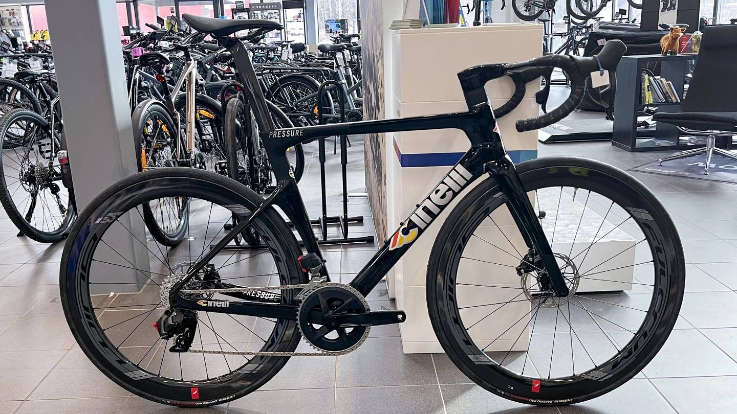 Cinelli Pressure Racercykel Black, Str. L/55