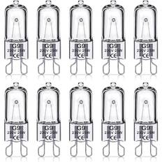 G9 halogenlampa 25W, 230V, 10-pack 25W