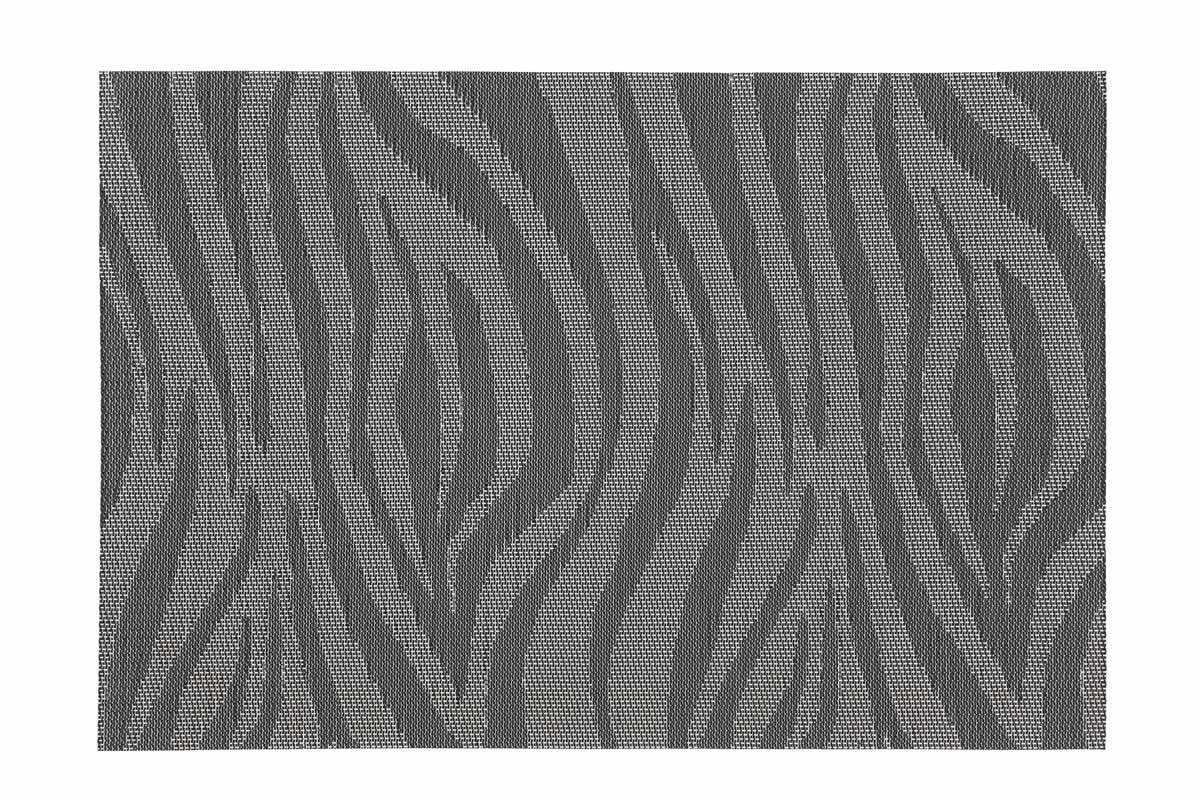 Bordstablett Zebra 30 x 45 cm - Svart