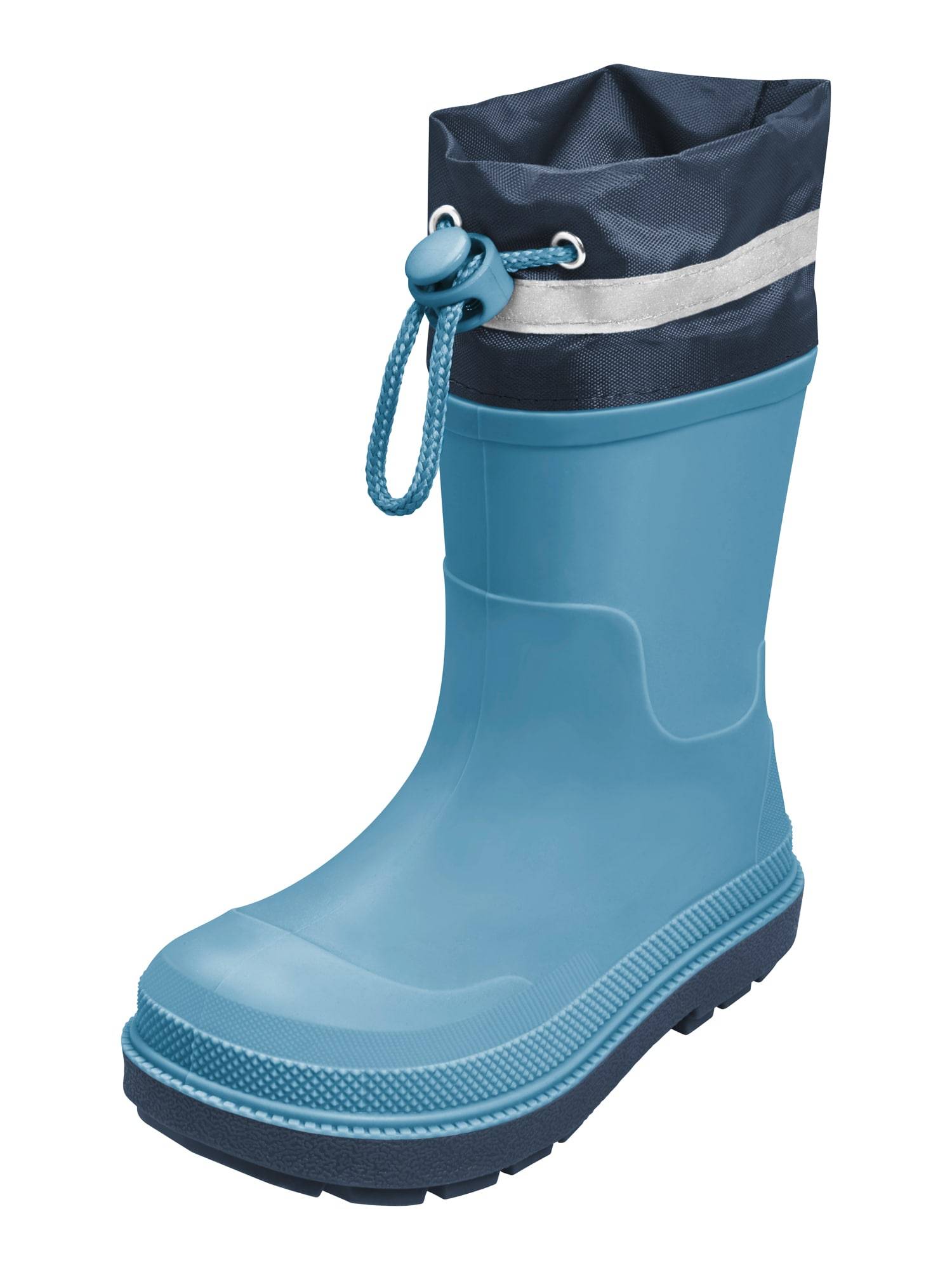 PLAYSHOES Gummistøvler marin / azur / grå