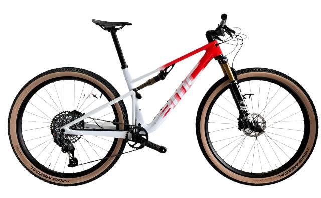 BMC Fourstroke 01 LTD 2023 - Sram XX1 Eagle AXS 1x12sp - DT Swiss XRC 1200 - 105 / M / NEON RED / WHITE