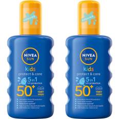 2st NIVEA Sun Protect & Care Kids Spray SPF50+ 200 ml
