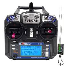 DTXMX Flysky FS-i6 2.4G 6 Kanal RC Sender mit FS-iA6 Empfänger Radio Control System für RC Quadkopter Festflügel Helikopter