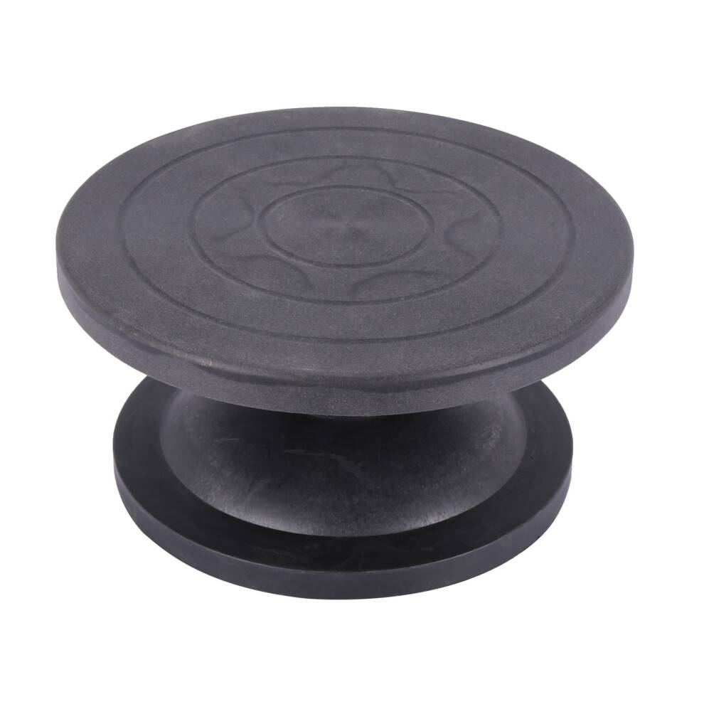Wheel Turntable Turntable Clay Sculpture Modeling Pottery Multi-Function Manual Turntable Turntable Carving Table Pottery Wheel Black