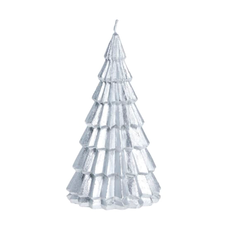 Lene Bjerre Livinne gran ljus 14 cm Silver - Silverfärgad