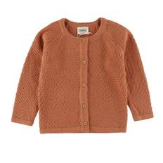 Voksi Cardigan - Ull - Sandsten Peach - Voksi - 1½-2 år (86-92) - Cardigan