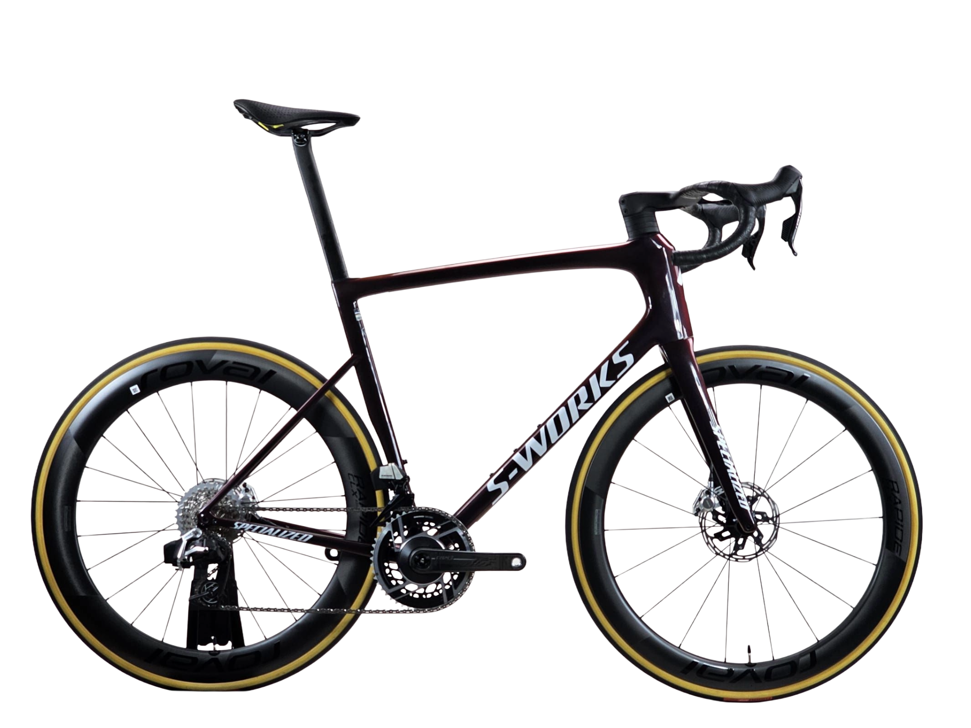 Specialized S-Works Tarmac SL8 2025 - Sram Red AXS 2x12sp - Roval Rapide CLX