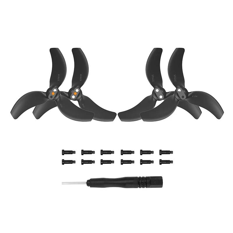 4pcs Propellers 3032S Blade Prop with Screws Tool Replace Parts for DJI Avata 2 Drone Accessories