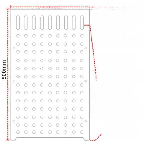 Acrylic Fish Tank Divider & Partition Board - 30*50cm/default type a [send clip suction cup] thickness 3mm board