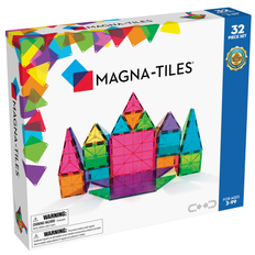 MAGNA-TILES i klare transparente farver 32 stk