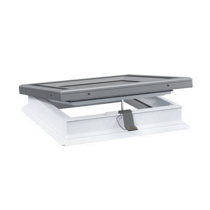 Dakea FRE fladtagsvindue, elektrisk, 3-lags glas, 60 x 60 cm
