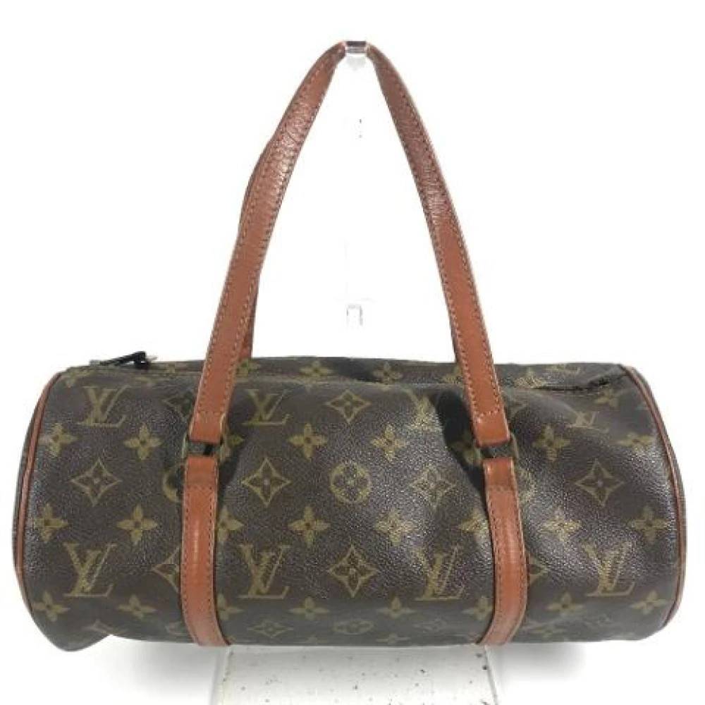 Louis Vuitton Vintage Pre-owned Monogram Skuldertaske - Vintage - Dame - Brun - ONE SIZE - Uld