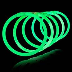 Gröna glowsticks 100x - Självlysande armband