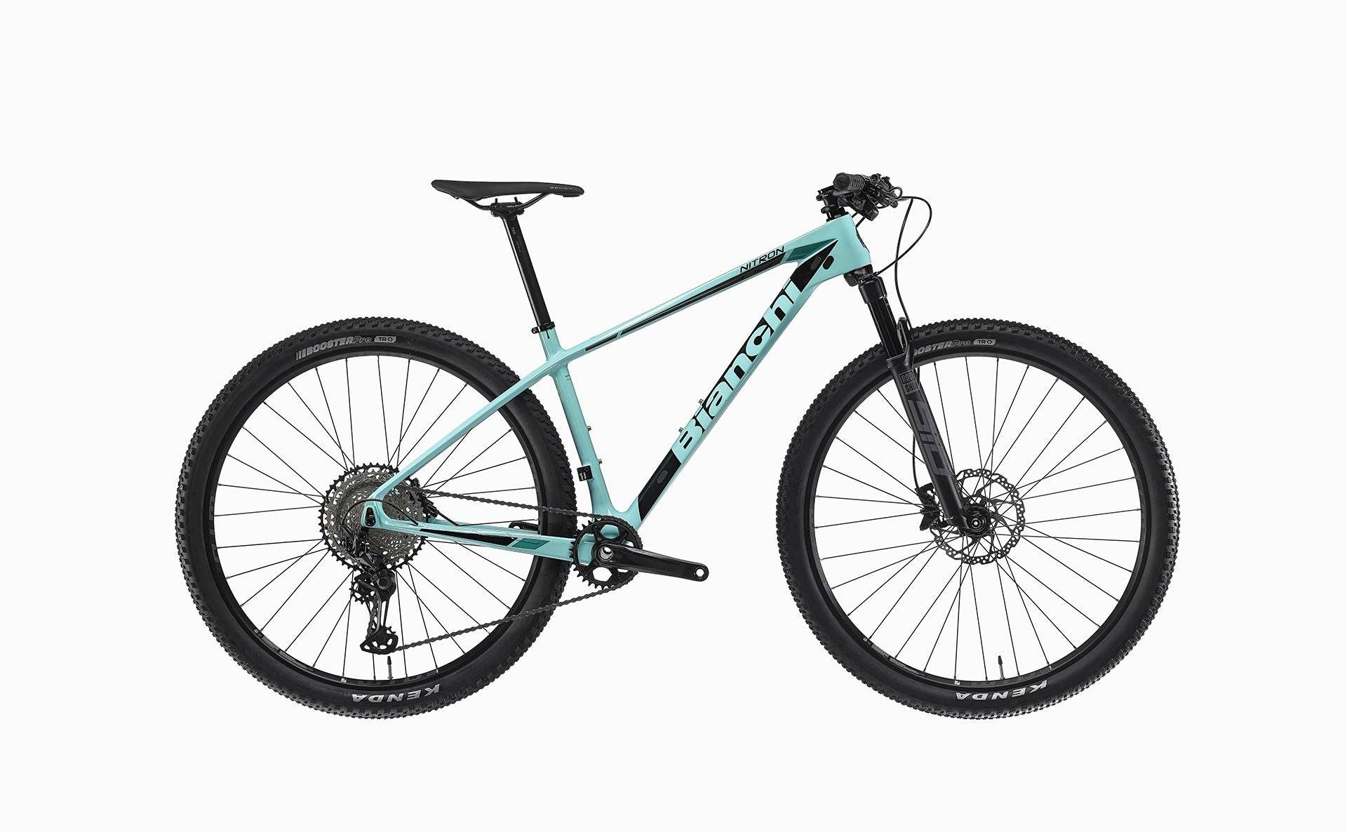 Bianchi Nitron 9.4 2024 - Shimano XT Di2 1x12sp - Velomann KOM light i25 29" - 017 / 48 / CK16 / Black Full Glossy