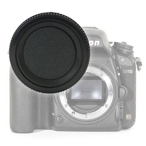 Kamerahuslock för Nikon D850; D3100; D3300; D7500; D3200; D7000; D5 – Plast svart från CELLONIC