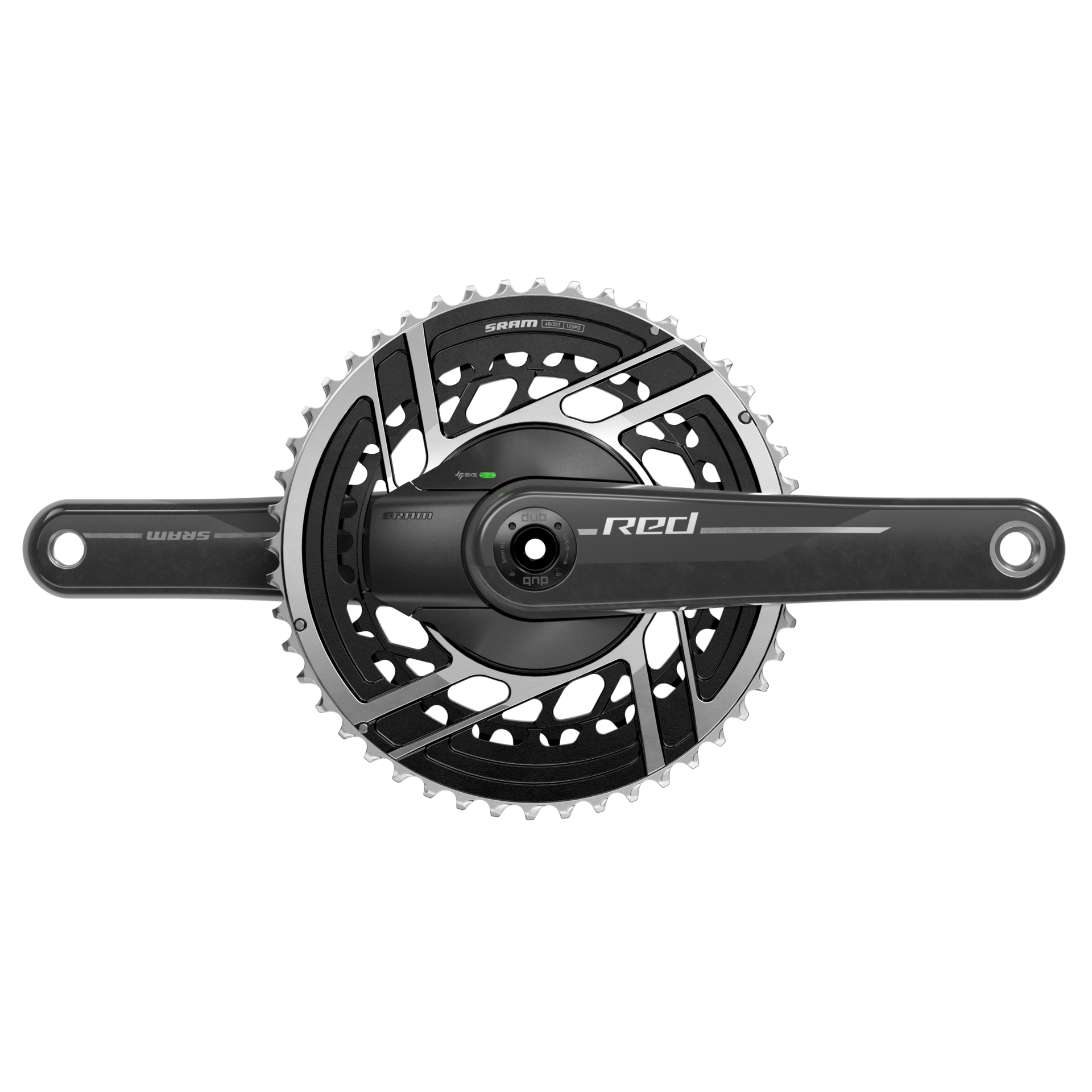 Sram Red E1 DUB 2x Effektmätare Vevparti