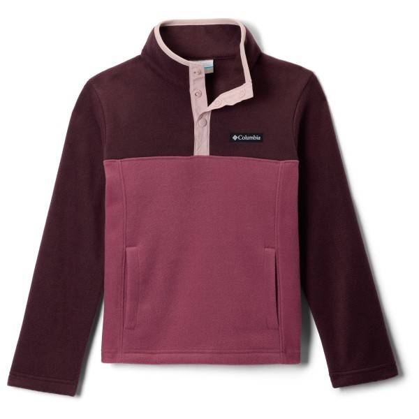 Columbia Kid's Steens Mtn II 1/4 Snap Fleece Pull-Over Fleecesweatere Børn størrelse L farve rød