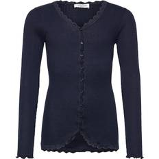 Rosemunde Cardigan - Rib - Balta - Navy m. Blonder - Rosemunde - 12 år (152) - Cardigan