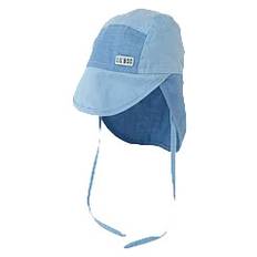 LIL' BOO Soft Baby Sun Cap (Uv) |Blue |6-9M