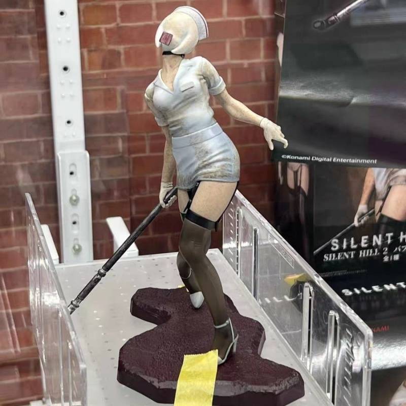In Stock Original Konami Silent Hill 2 Figure Bubble Nurse Pvc Collectible Model Doll Toy Gift