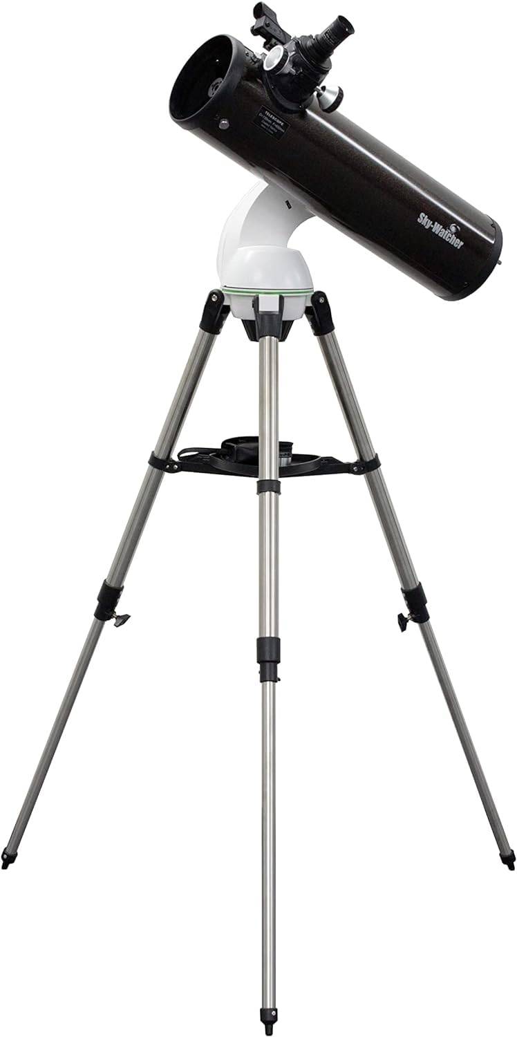 Telescope NEW P130 Automatic Altitudinal Mount SW1080040037N Sky-Watcher AZ-Go2 svart