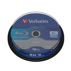 Verbatim Blu-ray-skiver 10-pakke