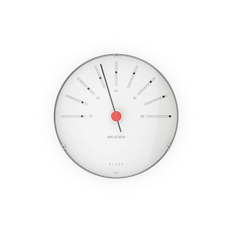 Arne Jacobsen Clocks Hygrometer Ø12 cm i hvid | Køb her