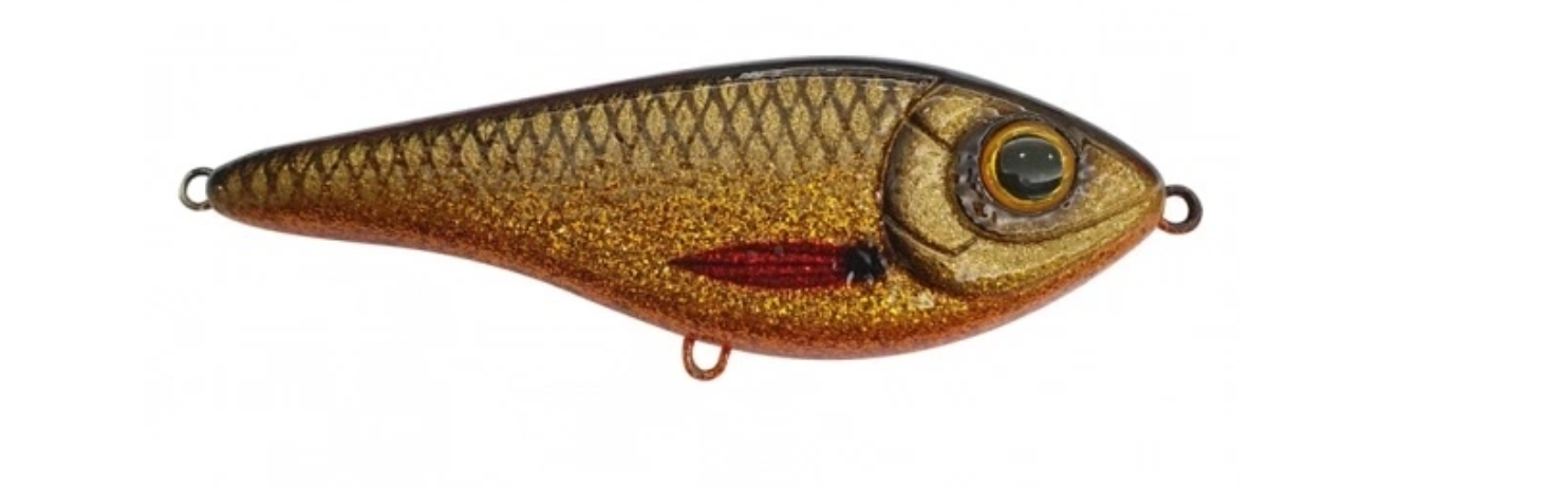 69CWC Buster Swimbait Slow Sink (13cm 65g) Golden Roach