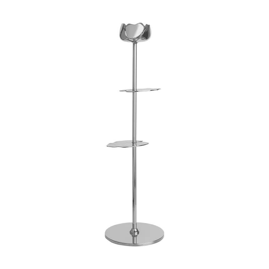 Hilke Collection Ninfea Alta ljusstake 35 cm Förnicklad mässing