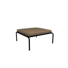 Houe - AVON Ottoman - Pude: Papyrus, Stellet: Sort