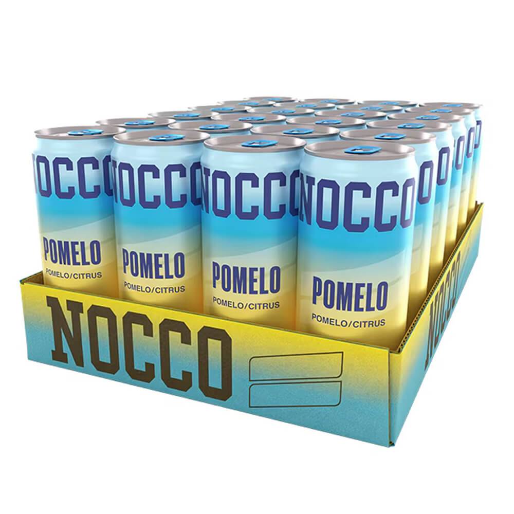 24 x NOCCO BCAA, 330 ml (Pomelo).