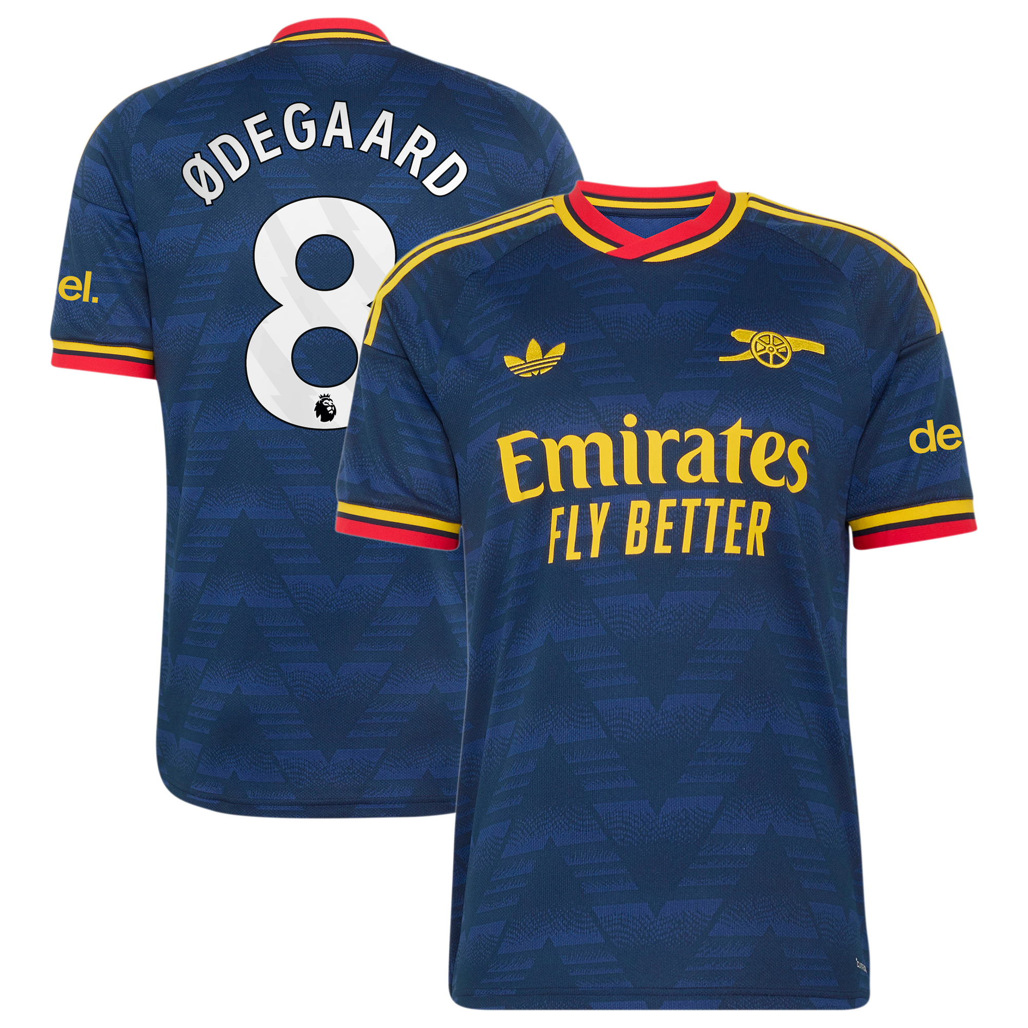 Arsenal adidas Away Shirt 2026-27 with Rice 41 printing