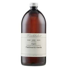 Munkholm hand soap extra softening organic patchouli & vanille 1L (dato)