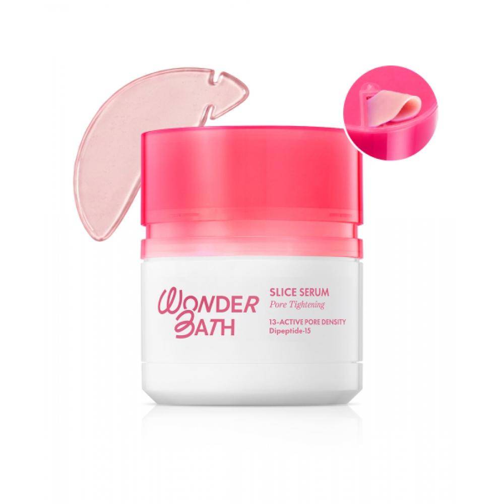 Wonderbath Highly Concentrated Slice Serum Pore Tightening 60 Sheets white