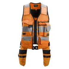 4230 AllroundWork High-Visibility Tool Vest - Orange/Black